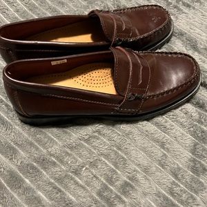 G.H. Bass Weejuns Beefroll Penny Loafers Burgundy Mens Size 6.5